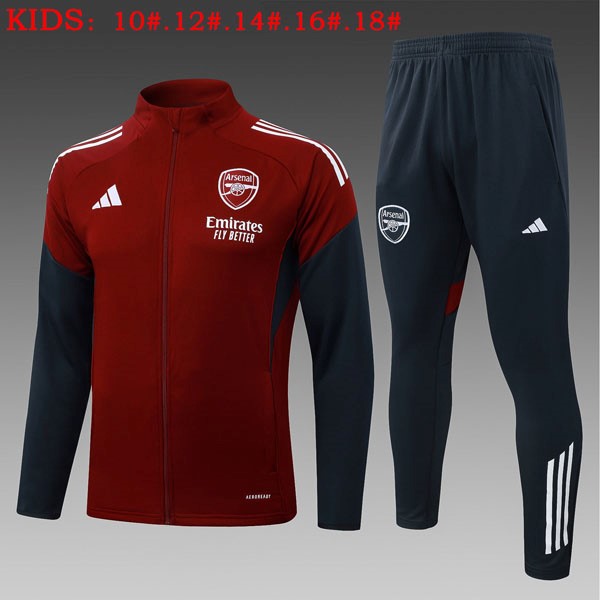 Ninos Chandal Arsenal 2026/27 Rojo
